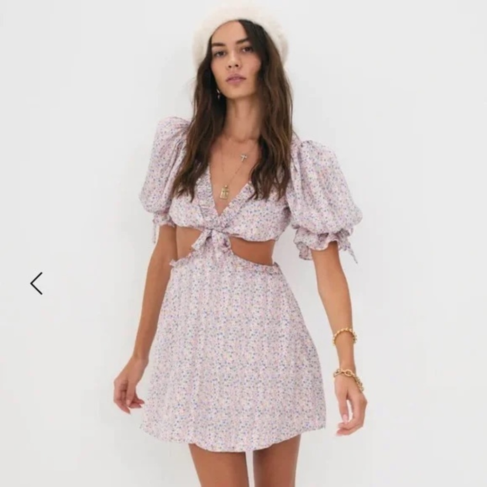 For Love and Lemons Phoebe Mini Dress